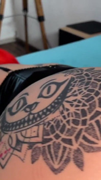 Latex Leather Slut Fucked in All Three Holes!