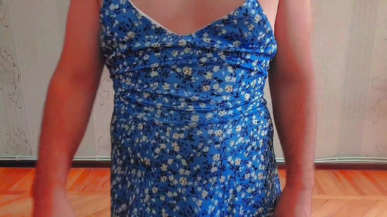 Kitty_Cross: Playful Sissy Hiding Behind Hands with Giggle