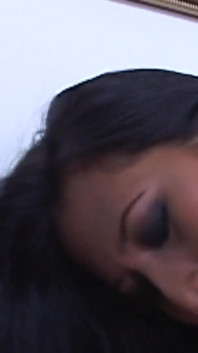 Hairy Asian girl loves to try big black dick