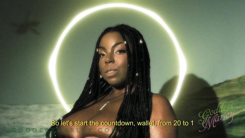 Goddess Marley: Countdown to Empty Wallet [closed Captions] - Wmv
