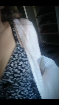 A Little Sundress and Some Cleavage
