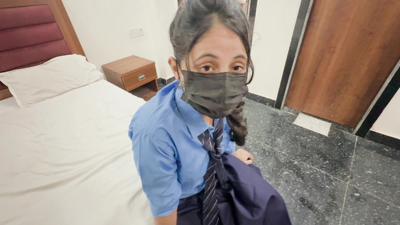 wildDesipair: Desi Teen Flat with College Girl for First Time Sex