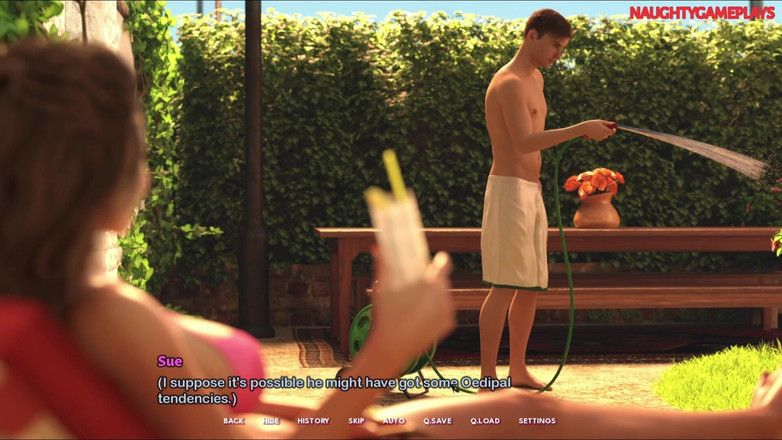 Naughty gameplays: 巨乳ビキニ熟女がエッチな変態を誘惑 - 私のヤリマンの夢 05