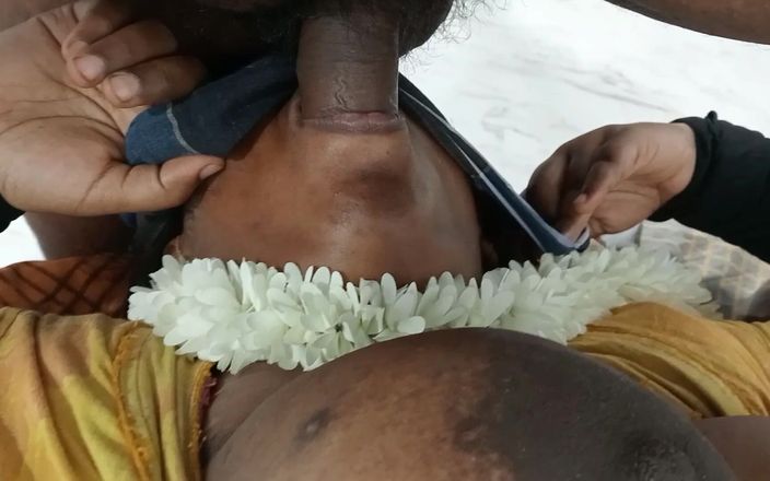 Veni hot: Tamil-vrouw neukt zo heet in de mond