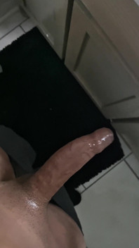 Latino Jerking His Big Uncut Dick