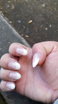 My Freshly Made French Nails