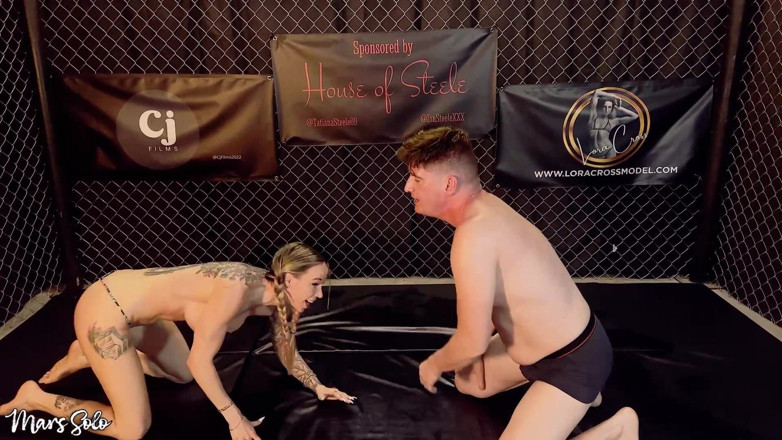 Mars solo: Gulat minyak: mars solo &amp; hanz vanderkill berhadapan muka setelah berlumuran...