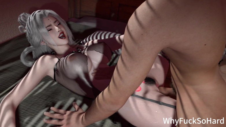 Why fuck so hard: 3D Gorąca Cosplay chińska modelka z seksowną bielizną mam jej...