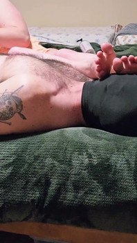 Foot Fetish Ball Busting Handjob