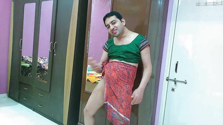 Cute & Nude Crossdresser: Sweet sissy crossdresser femboy Sweet Lollipop in a top and...