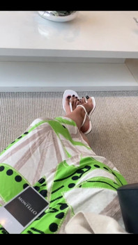 New Black Pedicure