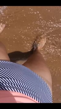 Pee Spotting the Beach