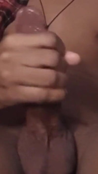 Big Black Cock Intense Jerking Until Huge Load - Bedroom Solo Masturbation