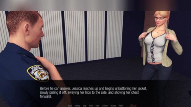 3DXXXTEEN2 Cartoon: Manipulacja piersi Jessiki. Seks z kreskówkami 3D porno