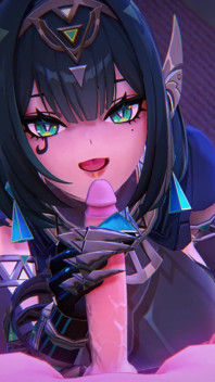 Genshin Impact - Nefer Intimae làm tình ban đêm với Aether - Hoạt hình Hentai 3D