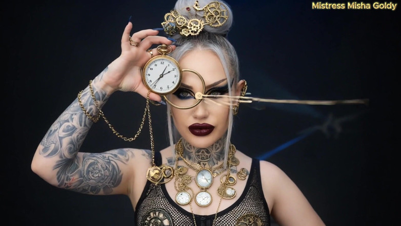 Goddess Misha Goldy: Zaškrtněte možnost Tock You Can't Stop