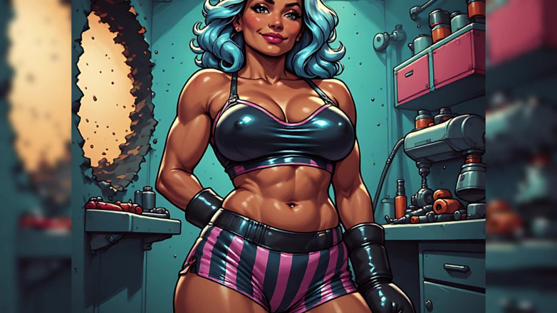 AI Porn: Sexy Women Boxercise Art