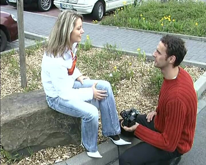 Deutsche Damen: Huge Facial for a Hot Amateur Blonde German Babe After...