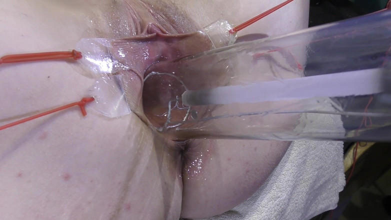 deep keely: Vagina Muy Extendida Cerca Follando Con Lámpara 1000 Vatios