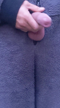 Big Cock Outdoor Edging Cum Flowing Onesie Wank for the Neighbours - Rockard Stepdaddy