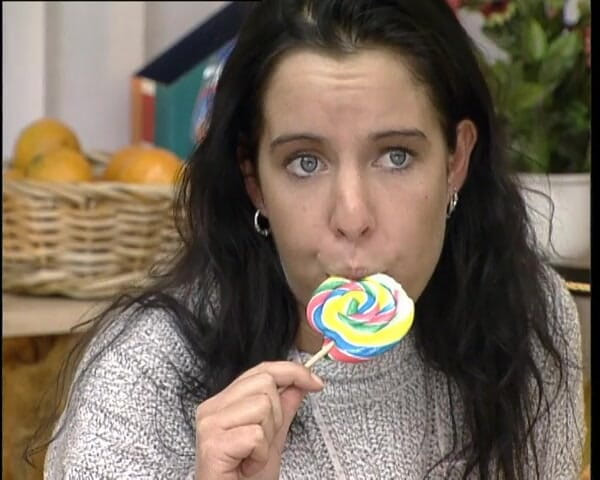 YOUR FIRST PORN: Shy Anja dengan Lollipops Soft Clip
