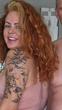 Big Boobs Mature Redhead Getting Her Pussy Filled with Cum