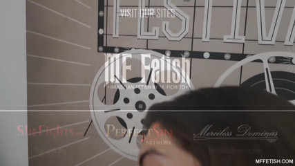 MF Fetish: Wet tongues teasing each other