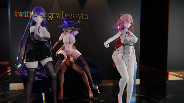 MikuMotion: Crema de chocolate para el orgasmo, gangbang de tatuajes eróticos