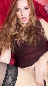 Solo Poesje Spelen Plagen En Orgasme in Mijn Favoriete Netkousen
