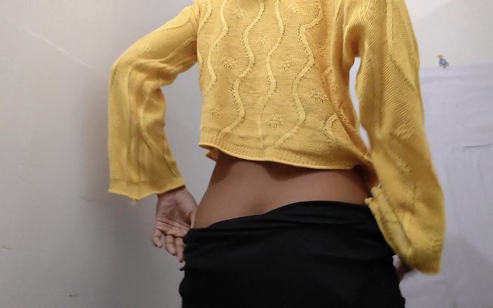 desigirl93: Desi flicka i sin första nakna video