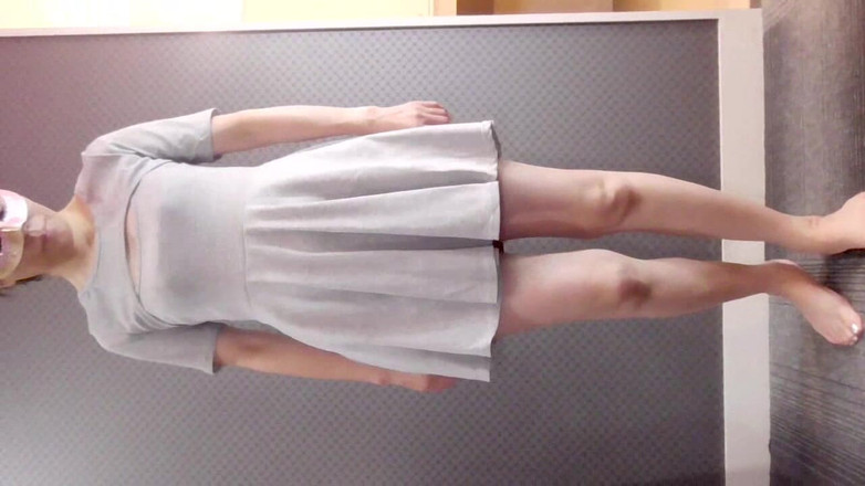 hiro_mayu_couple_jp: Mayu No63, Deepthroat, Pruhované kalhotky plachetnice šaty, anální ocas