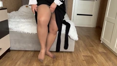 Ajudou minha madrasta a escolher meia-calça