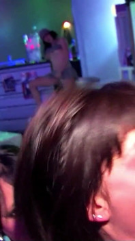 Sexy skinny teen Alicia and Naty at a hot sex party