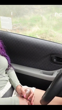 Masturbating in the Car