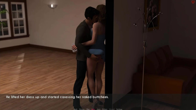 Visual Novels: Seorang istri dan ibu tiri bagian 63 - mengisap kaki istri