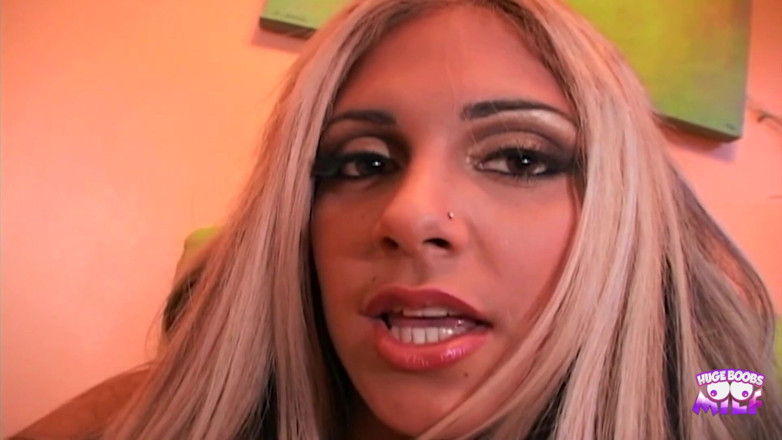 Huge Boobs MILF: Blonde with Big Tits Waits for Her Man to Fuck...