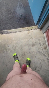 Almost Caught Enjoying the Storage Unit