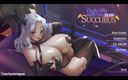 Cumming Gaming: Daily Life with My Succubus Boss Femdom Hentai Game pornplay...