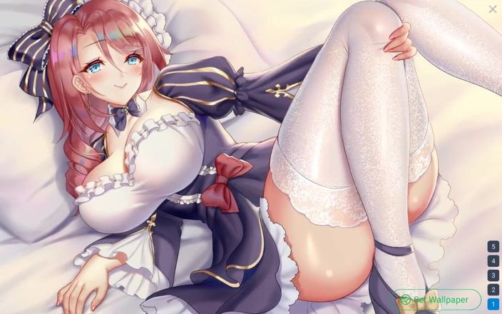 LoveSkySan69Real: Живі шпалери Вайфу - частина 9 - покоївка добре трахається з Loveskysan