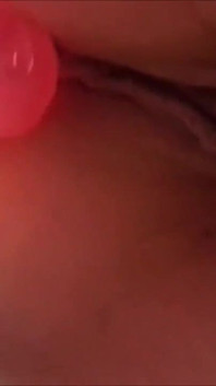 Lusty old woman enjoys cocks and toys in her holes