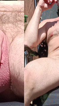 ถอดเสื้อผ้า อาบแดด ช่วยตัวเอง แล้วแตกต่อหน้าบ้านใกล้เคียง - Rockard Stepdaddy