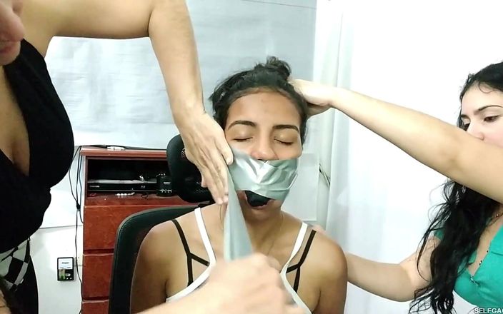 Selfgags Latina Bondage: テープギャグ測定の課題