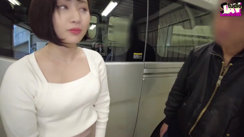 Studio JAV Launcher: Public Ripple - une jolie fille sensible montre son truc sans...