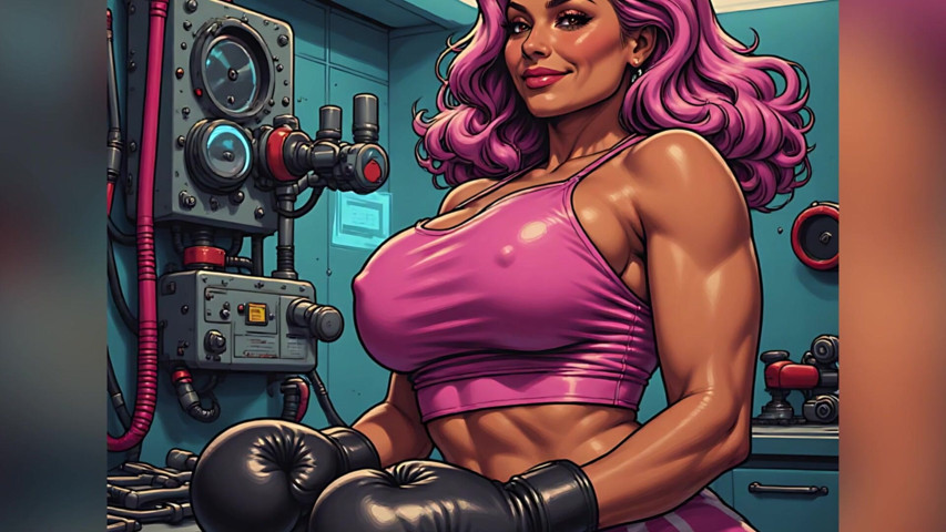 Beautiful Fit Pink-haired Babes Art (AI Porn) Beautiful Fit Pink-haired Babes Art (AI Porn)