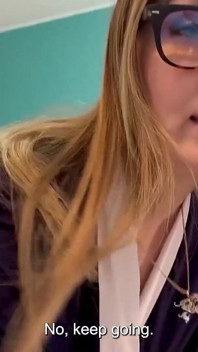 MILF Stepmom catches her stepson jerking off