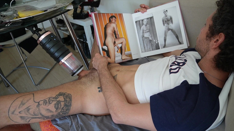 Harry_Jen: Harry_jen gay masturbátor hračkou a stříkání