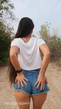 Public Walking and Beauty Flashing in Forest