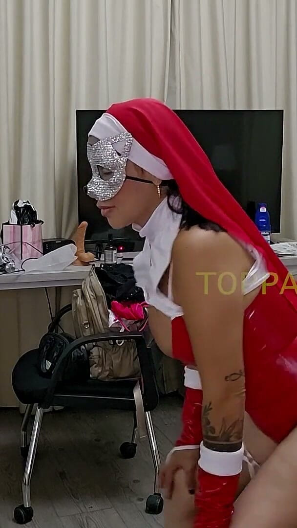 TopPawgs: Awek montel cosplay agama mengongkek saya dengan baik