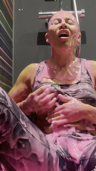 Callie Gets Pink Gunged
