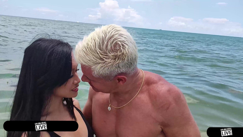 Immoral Live: Porno Dan Used All Mighty Ring Pick up Mature Blonde &amp;...